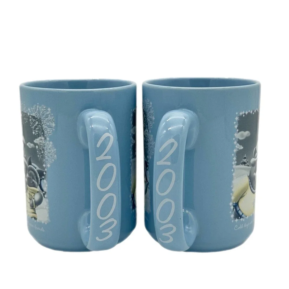 Vintage Mug Set Winnie the Pooh Friendship Winnie the Pooh Mug Hot Cocoa Mugs - Picture 4 of 7